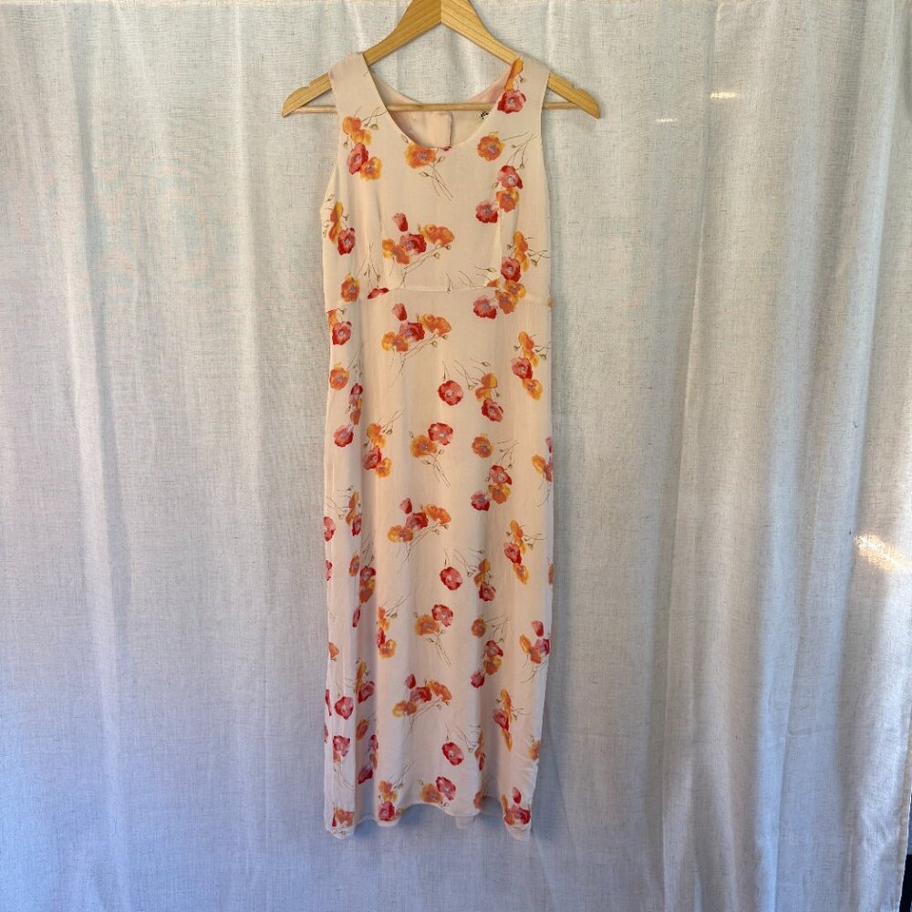 Vintage Eddie Bauer Floral Midi Dress – Petite 2